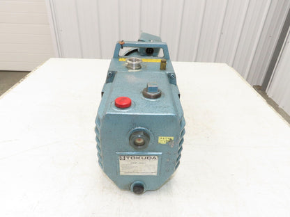 Tokuda DRP-360II Rotary Vane Vacuum Pump 360L/Min 1Hp 220V 3PH