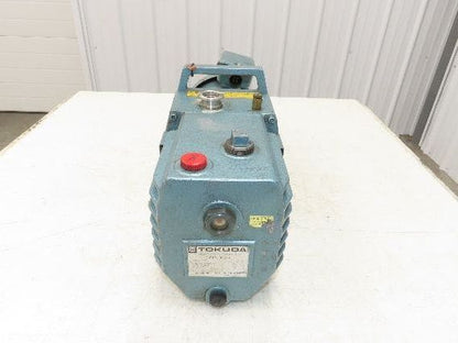 Tokuda DRP-360II Rotary Vane Vacuum Pump 360L/Min 1Hp 220V 3PH