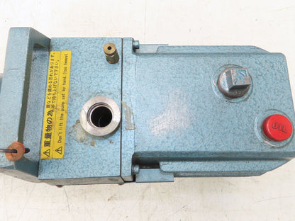 Tokuda DRP-360II Rotary Vane Vacuum Pump 360L/Min 1Hp 220V 3PH