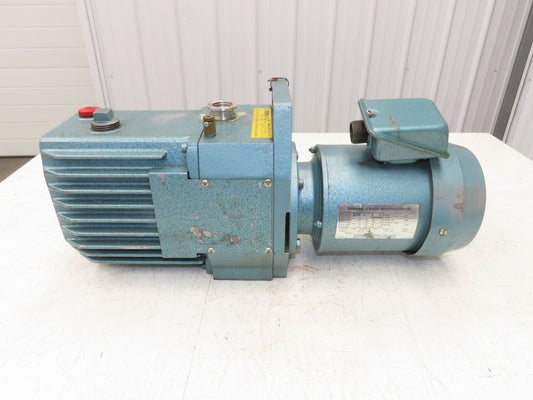 Tokuda DRP-360II Rotary Vane Vacuum Pump 360L/Min 1Hp 220V 3PH