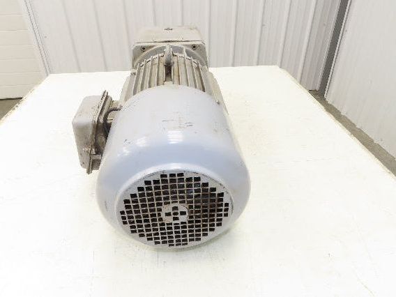 Stober C402N Inline Gear Motor 15.7 Reducer 91 RPM 4Kw 230/400V 3PH 112M w/Brake