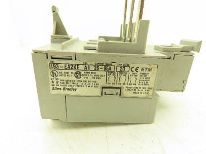 Allen Bradley 193-EA2KE Overload Relay Motor Starter 26-85A 3 Pole