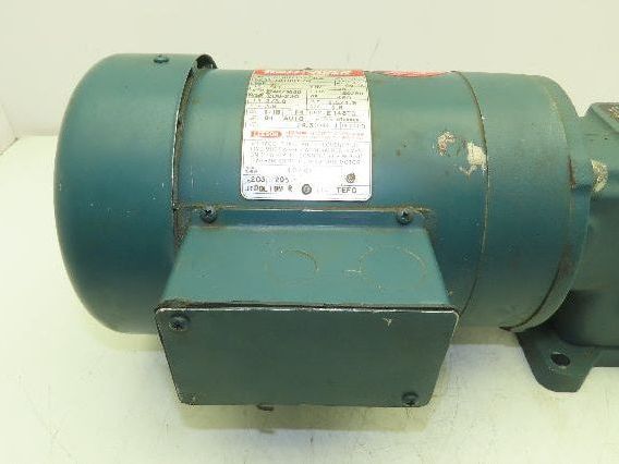 Leeson 121067.00 Gearmotor 10:1 Tigear Reducer 1Hp 230/460V 3PH 143TC LH MR94759