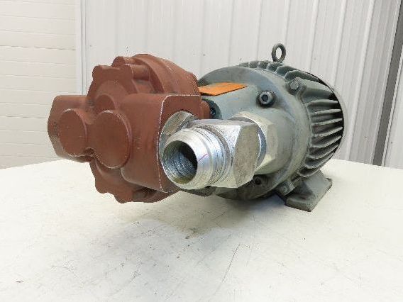 Sterling Electric JB0104FHA Pump Motor Cessna Hydraulic Gear Pump 10Hp 230/460V