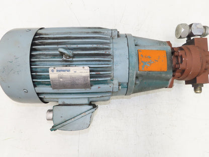 Sterling Electric JB0104FHA Pump Motor Cessna Hydraulic Gear Pump 10Hp 230/460V