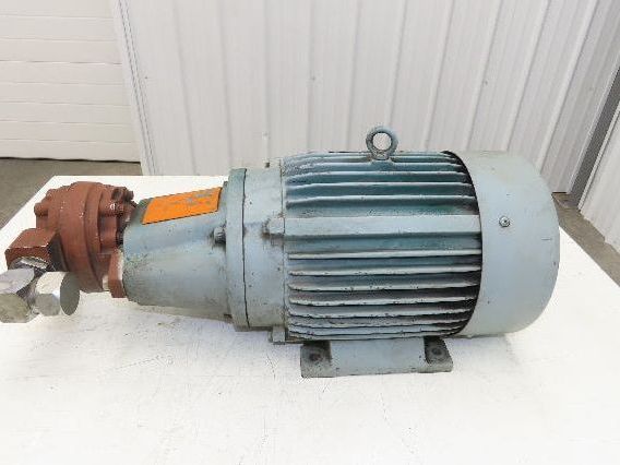 Sterling Electric JB0104FHA Pump Motor Cessna Hydraulic Gear Pump 10Hp 230/460V