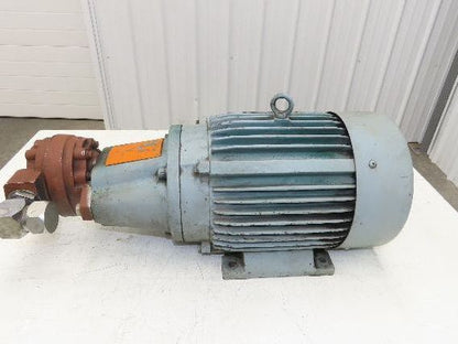 Sterling Electric JB0104FHA Pump Motor Cessna Hydraulic Gear Pump 10Hp 230/460V