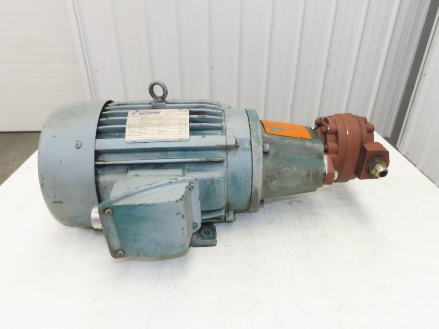 Sterling Electric JB0104FHA Pump Motor Cessna Hydraulic Gear Pump 10Hp 230/460V