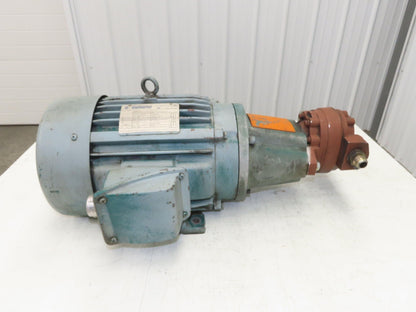 Sterling Electric JB0104FHA Pump Motor Cessna Hydraulic Gear Pump 10Hp 230/460V