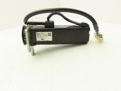 Yaskawa SGMAV-01ANA-YR12 AC Servo Motor 0.318Nm 100W 200vAC 3Ph 3000rpm