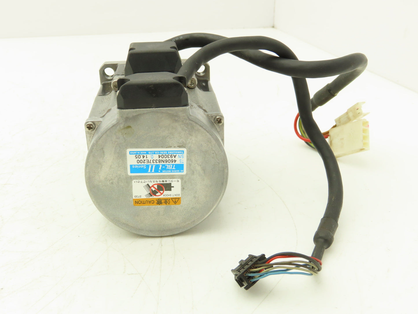 Tamagawa Seiki 4606N8337E200 TBL-i II AC Servo Motor Brake 100W 200vAC