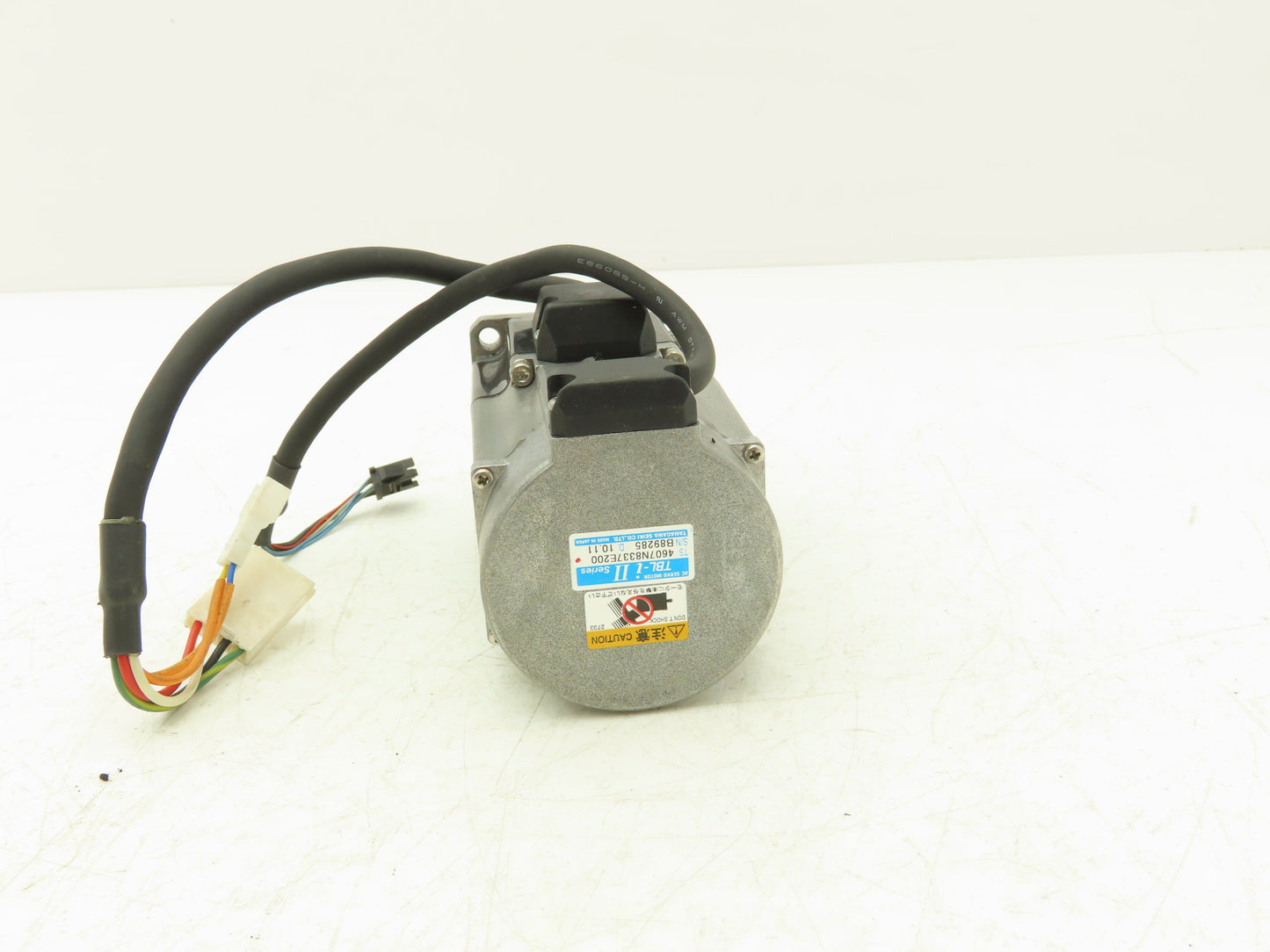Tamagawa Seiki 4607N8337E200 TBL-i II AC Servo Motor Brake 100/200W 200vAC