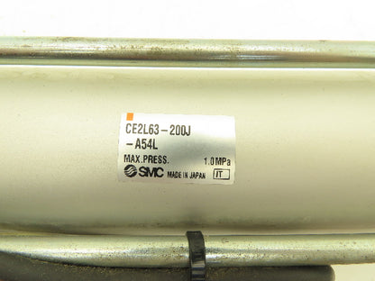 SMC CE2L63-200J-A54L Pneumatic Cylinder 63mm Bore 200mm Stroke 20mm Rod