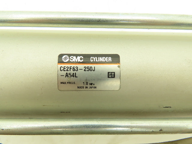 SMC CE2F63-250J-A54L Pneumatic Cylinder 63mm Bore 250mm Stroke 20mm Rod