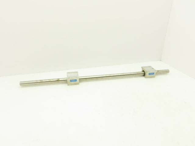 Thompson SPB160PN 2x Linear Pillow Block 1" ID Bearing Assembly 3' Rail