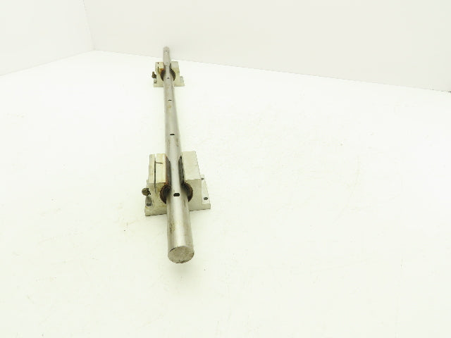 Thompson SPB160PN 2x Linear Pillow Block 1" ID Bearing Assembly 3' Rail