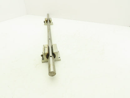 Thompson SPB160PN 2x Linear Pillow Block 1" ID Bearing Assembly 3' Rail