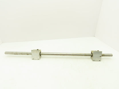 Thompson SPB160PN 2x Linear Pillow Block 1" ID Bearing Assembly 3' Rail
