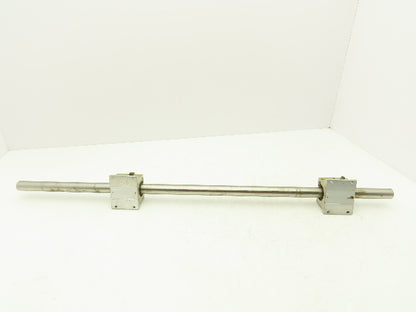 Thompson SPB160PN 2x Linear Pillow Block 1" ID Bearing Assembly 3' Rail