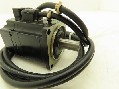 Yaskawa SGMAS-02A2A21 AC Servo Motor 200VAC 1.9 Amp 14mm shaft