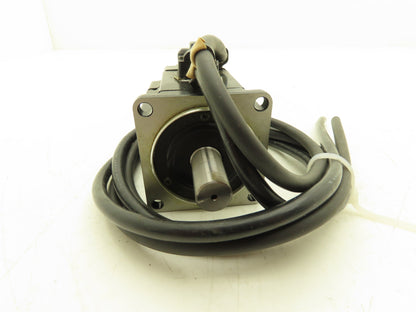 Yaskawa SGMAS-02A2A21 AC Servo Motor 200VAC 1.9 Amp 14mm shaft