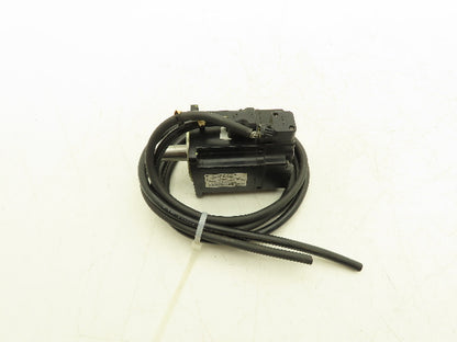 Yaskawa SGMAS-02A2A21 AC Servo Motor 200VAC 1.9 Amp 14mm shaft