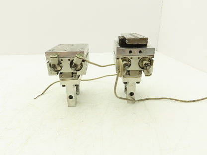 SMC MHF2-20D Pneumatic Air Gripper Cylinder 2-Finger Low Profile Lot of 2