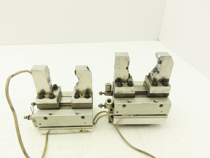 SMC MHF2-20D Pneumatic Air Gripper Cylinder 2-Finger Low Profile Lot of 2