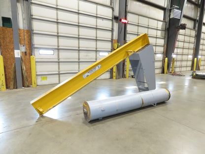 3 Ton 6000 Lb Free Standing Work Station Jib Crane 12' Span 8' 8"H Post