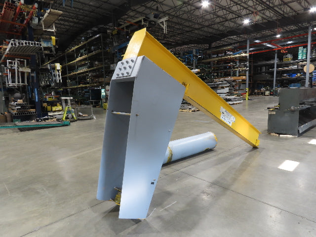 3 Ton 6000 Lb Free Standing Work Station Jib Crane 12' Span 8' 8"H Post