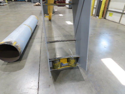 3 Ton 6000 Lb Free Standing Work Station Jib Crane 12' Span 8' 8"H Post