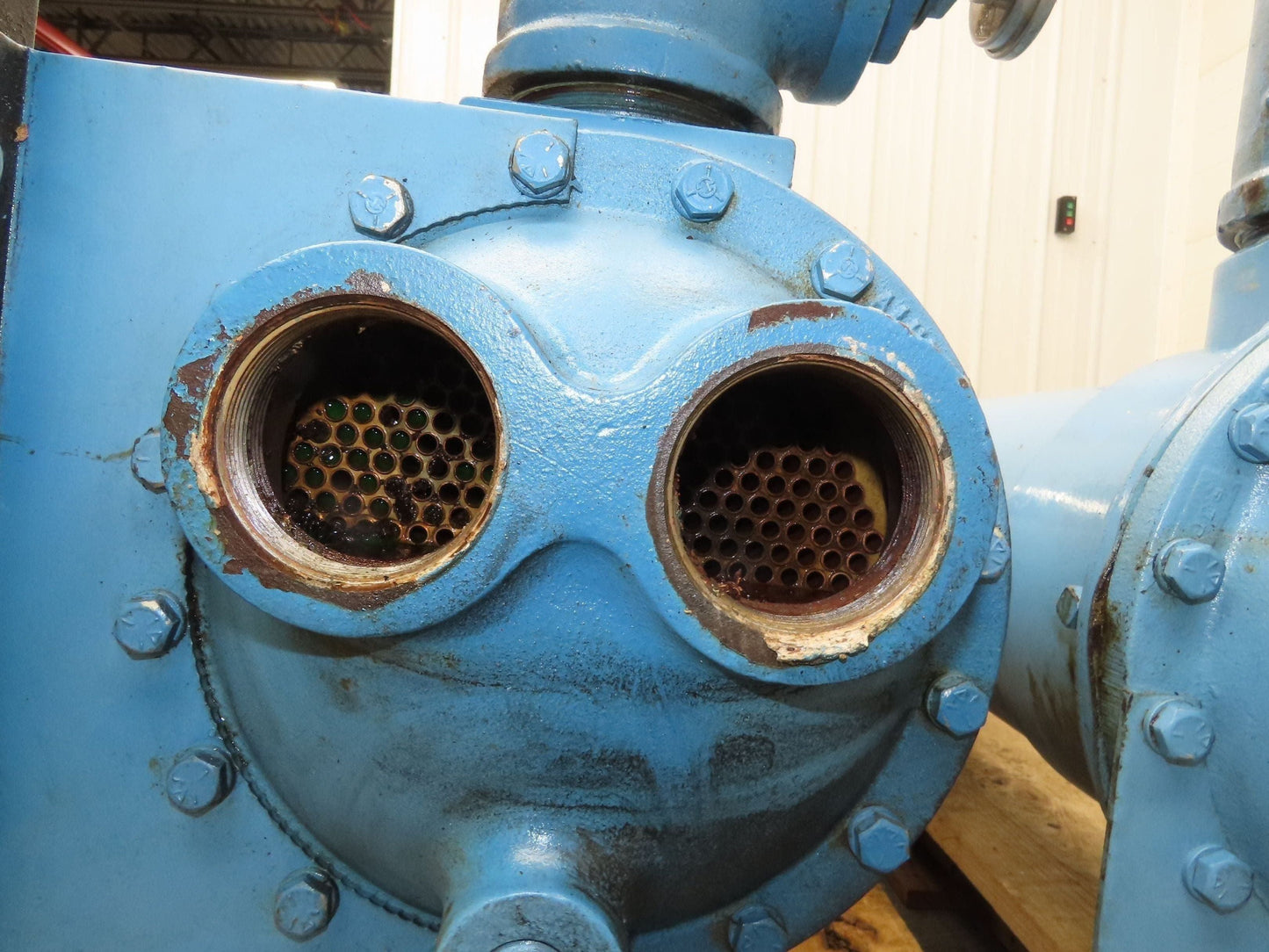 American Industrial AB-1606-D4-FP Oil Cooler Shell & Tube Heat Exchanger 4-Pass