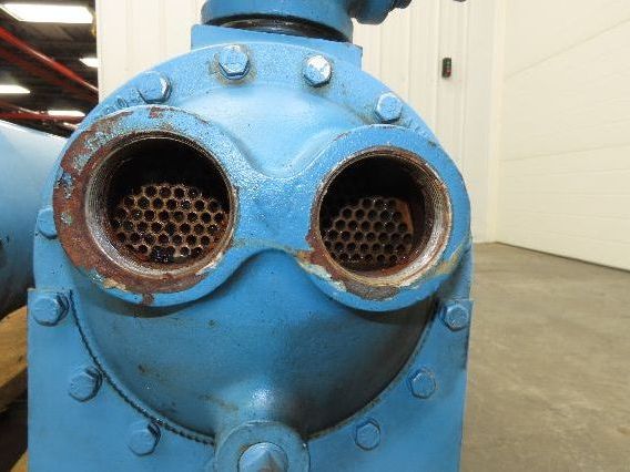 American Industrial AB-1606-D4-FP Oil Cooler Shell & Tube Heat Exchanger 4-Pass