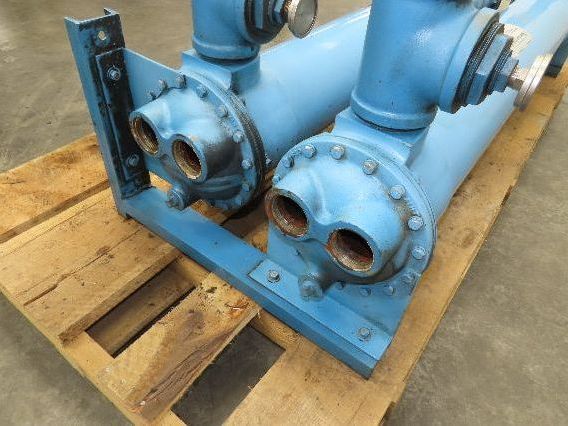 American Industrial AB-1606-D4-FP Oil Cooler Shell & Tube Heat Exchanger 4-Pass