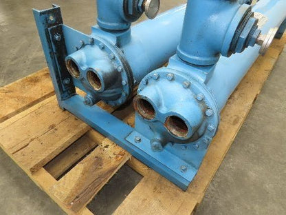 American Industrial AB-1606-D4-FP Oil Cooler Shell & Tube Heat Exchanger 4-Pass