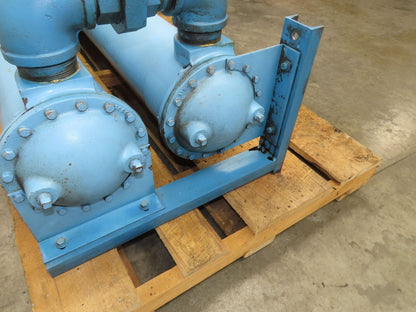 American Industrial AB-1606-D4-FP Oil Cooler Shell & Tube Heat Exchanger 4-Pass