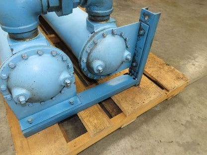 American Industrial AB-1606-D4-FP Oil Cooler Shell & Tube Heat Exchanger 4-Pass