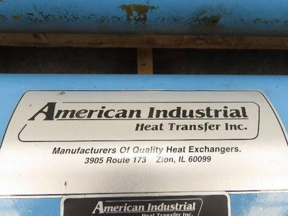 American Industrial AB-1606-D4-FP Oil Cooler Shell & Tube Heat Exchanger 4-Pass