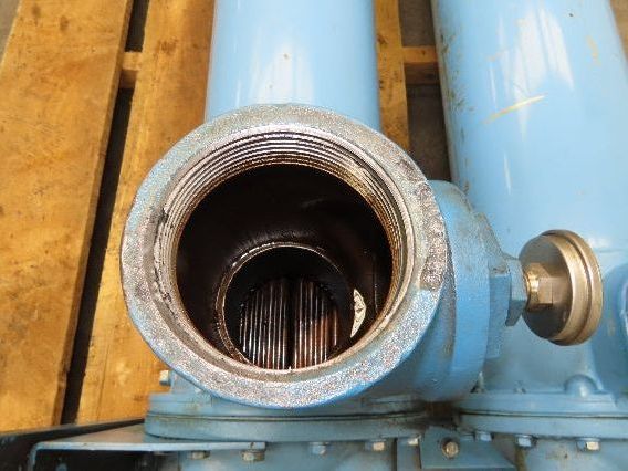 American Industrial AB-1606-D4-FP Oil Cooler Shell & Tube Heat Exchanger 4-Pass