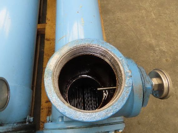 American Industrial AB-1606-D4-FP Oil Cooler Shell & Tube Heat Exchanger 4-Pass