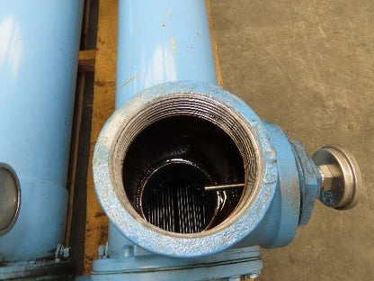 American Industrial AB-1606-D4-FP Oil Cooler Shell & Tube Heat Exchanger 4-Pass