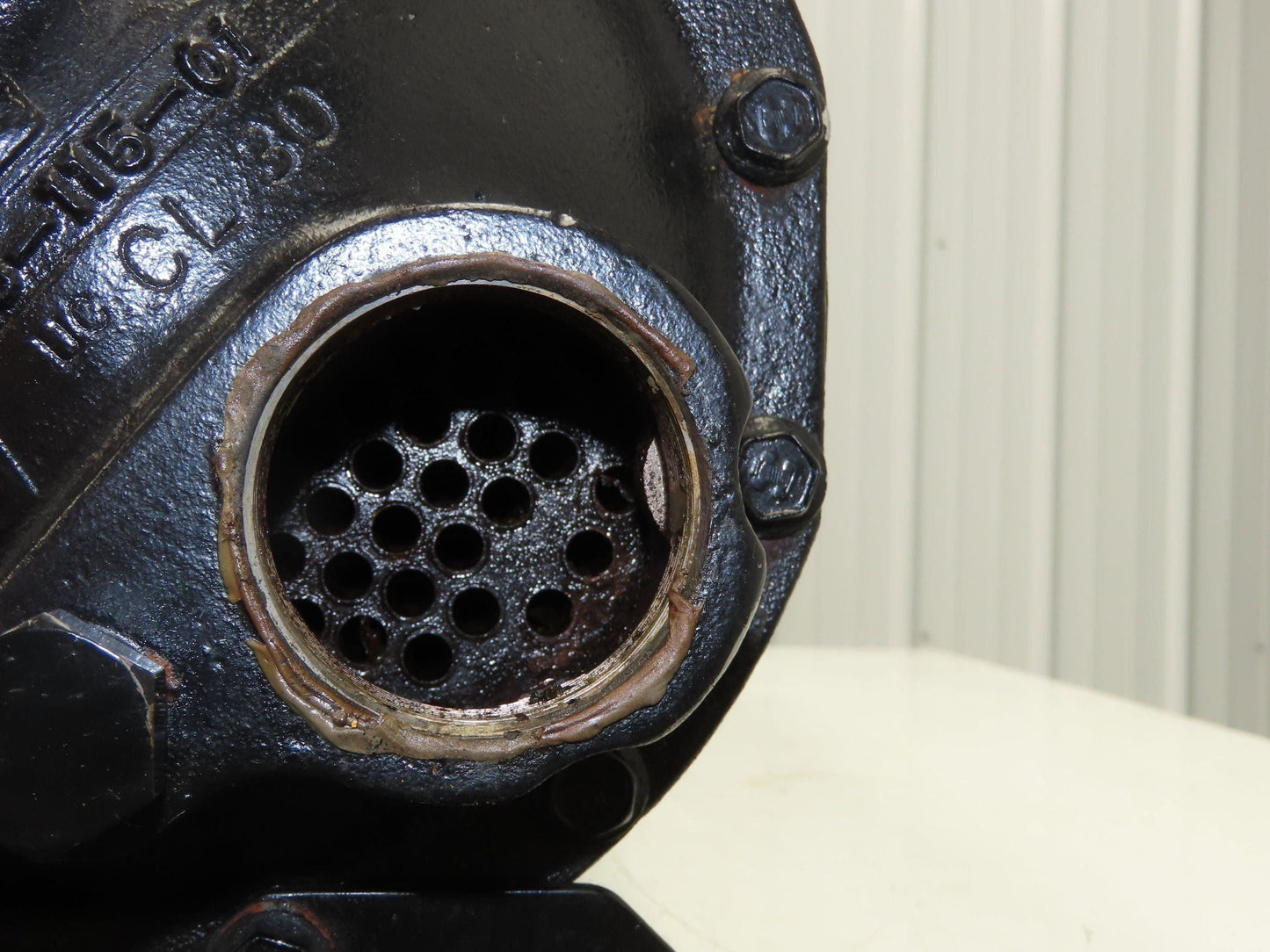 ITT Oil Cooler Shell & Tube Heat Exchanger 2-Pass 2x3" NPT 55"L