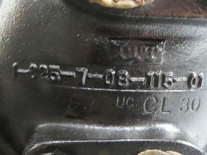 ITT Oil Cooler Shell & Tube Heat Exchanger 2-Pass 2x3" NPT 55"L