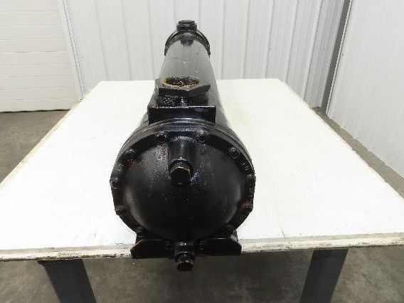 ITT Oil Cooler Shell & Tube Heat Exchanger 2-Pass 2x3" NPT 55"L