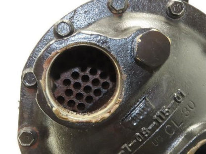 ITT Oil Cooler Shell & Tube Heat Exchanger 2-Pass 2x3" NPT 55"L