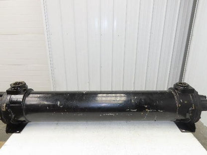 ITT Oil Cooler Shell & Tube Heat Exchanger 2-Pass 2x3" NPT 55"L