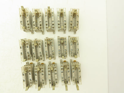 Omron P7SA-14F Relay Socket Din Rail 6 Pole 24VDC Coil Lot of 15