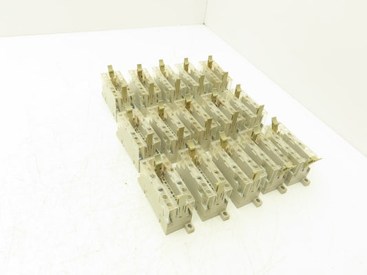 Omron P7SA-14F Relay Socket Din Rail 6 Pole 24VDC Coil Lot of 15