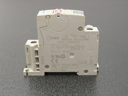 IDEC NC1V-1100 Circuit Breaker 2A 3A 220vAC/65vDC 1-Pole Lot of 12