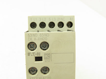 Eaton XTCEXFAC20 | XTCE012B01 | XTOB004BC1 Overload Relay Contactor 2.4-4A